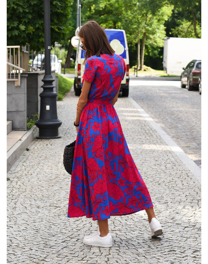 Nova Flora Floral Dress With Effortless Grace For Women
