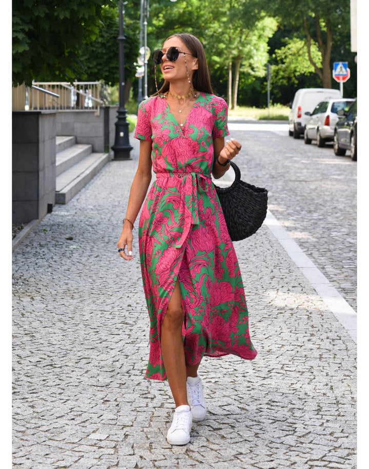 Nova Flora Floral Dress With Effortless Grace For Women