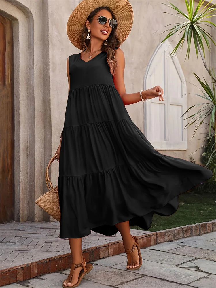 Lyra Colorful Maxi Dress In Bright Hues For Every Occasion