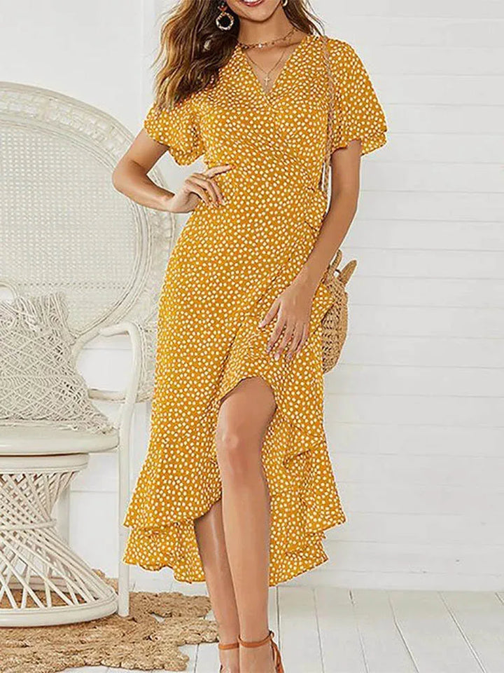 Asteria Floral Long Summer Maxi Dress for Women With Lightweight Comfort