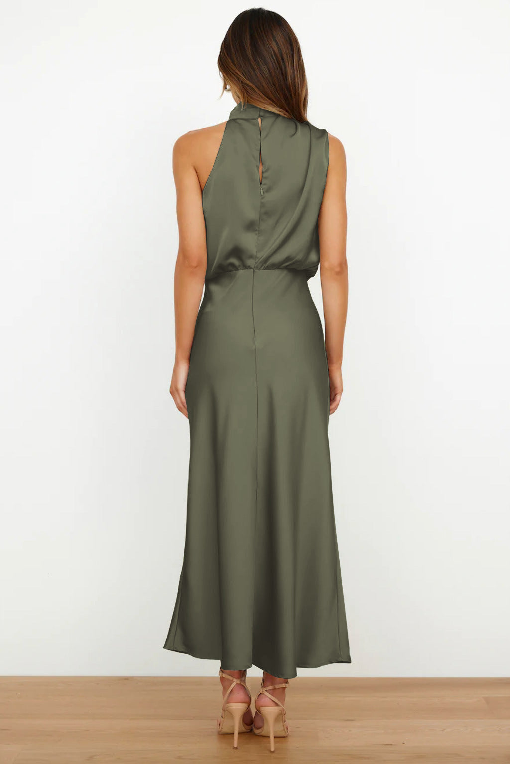 Astra Women's Chic Halter Evening Dress For Summer