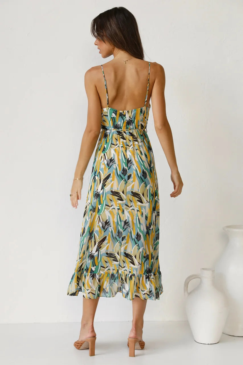 AzureLush Dress For Elegant Everyday Fashion For Women