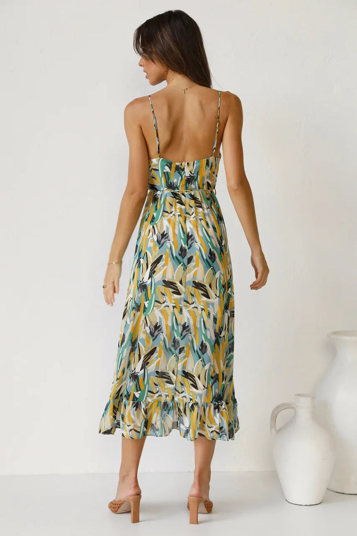 AzureLush Dress For Elegant Everyday Fashion For Women
