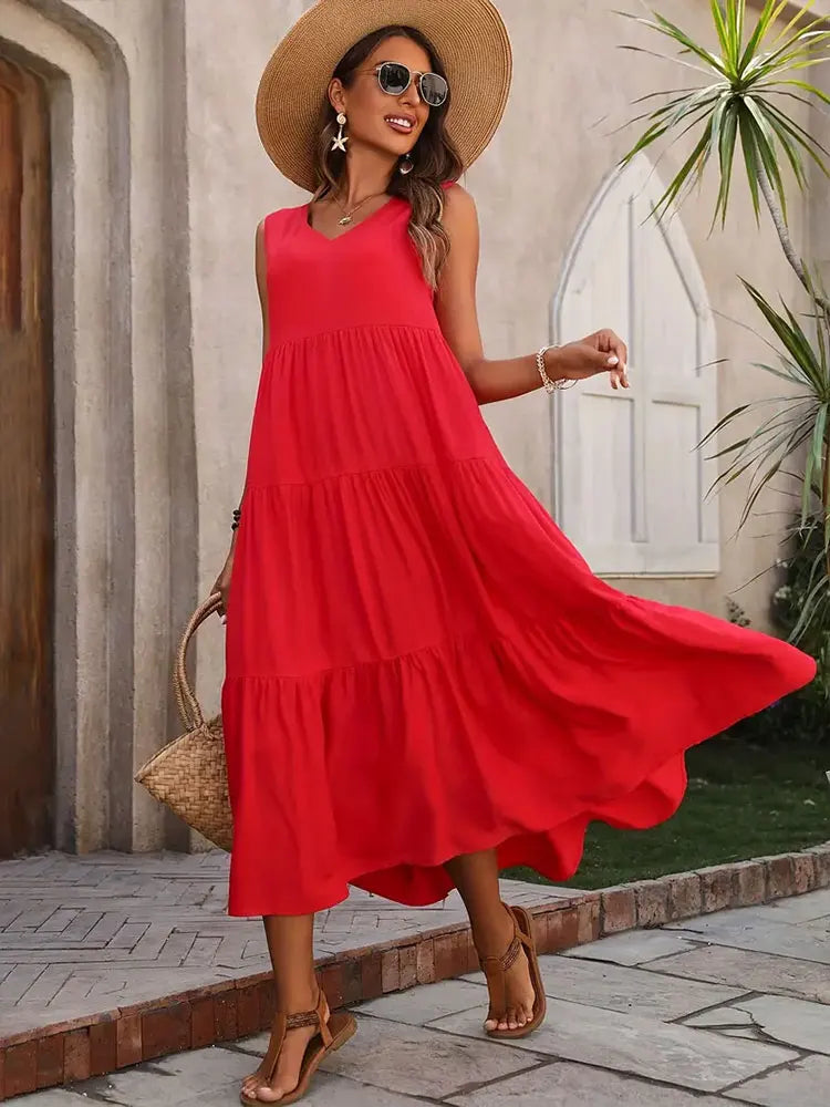 Lyra Colorful Maxi Dress In Bright Hues For Every Occasion