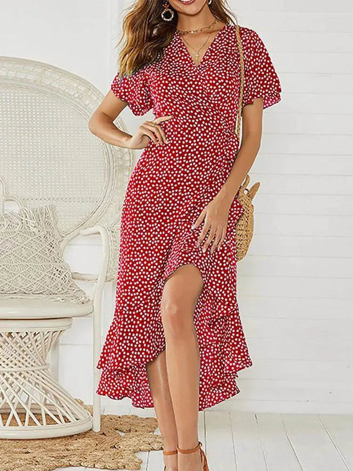Asteria Floral Long Summer Maxi Dress for Women With Lightweight Comfort