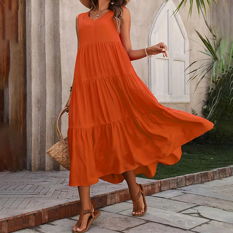 Lyra Colorful Maxi Dress In Bright Hues For Every Occasion
