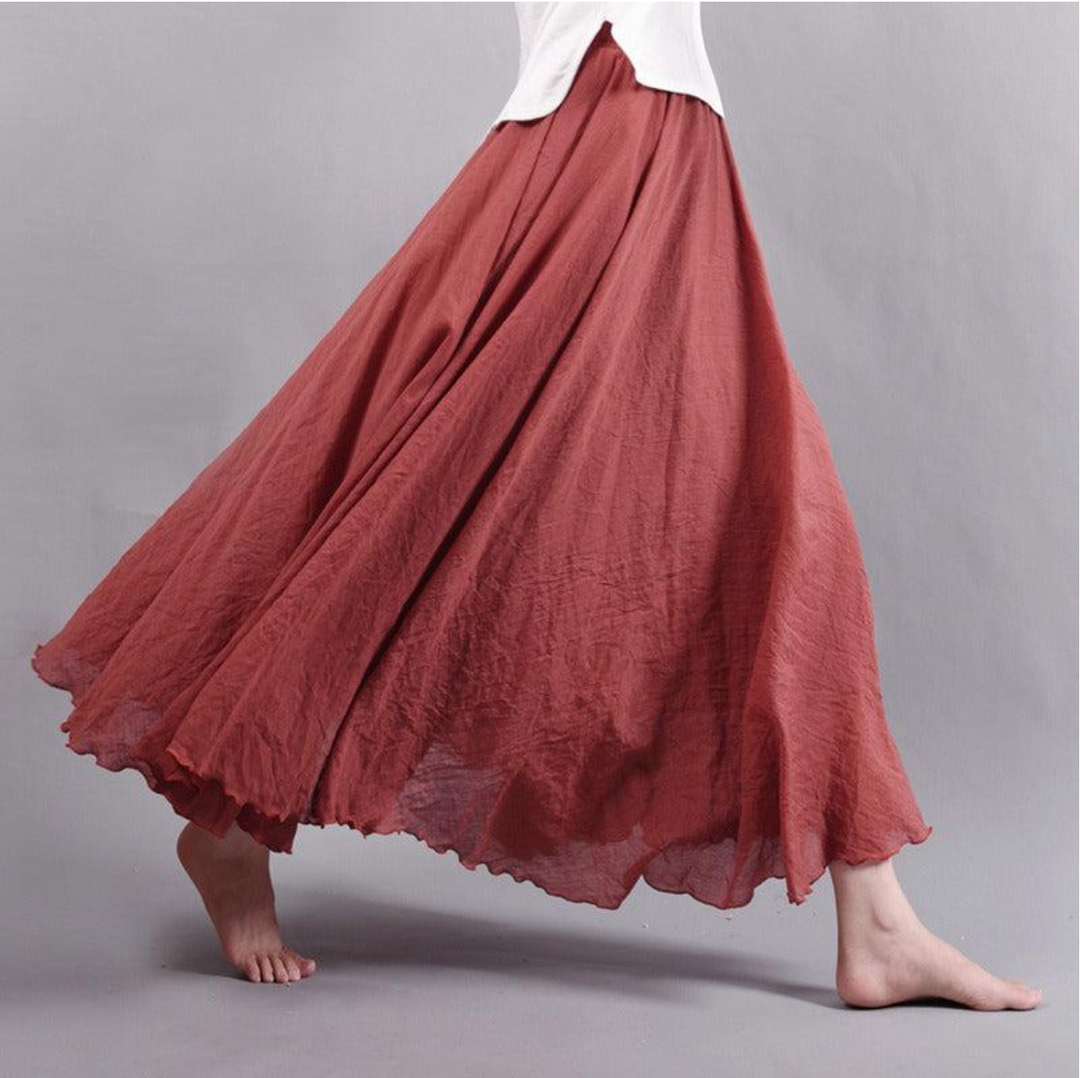 Aveline Flowing Summer Breeze Skirt For Elegant Yet Relaxed Everyday Wardrobe Essentials