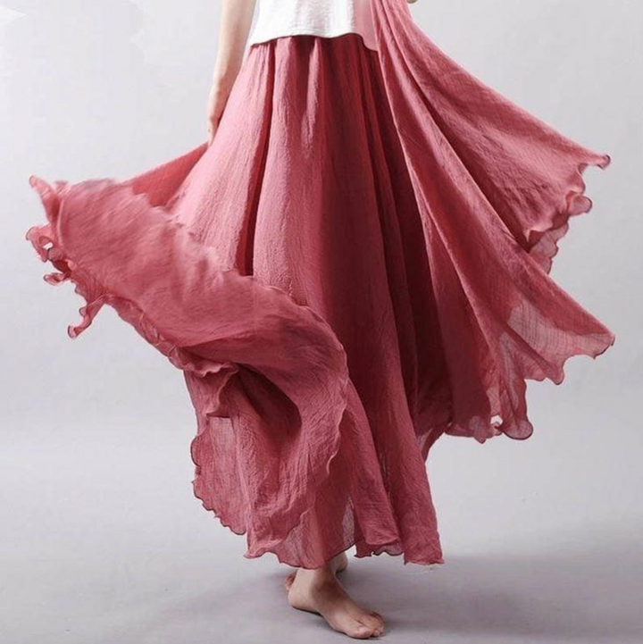 Aveline Flowing Summer Breeze Skirt For Elegant Yet Relaxed Everyday Wardrobe Essentials