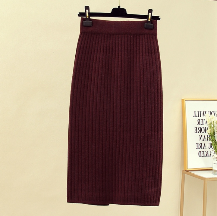 Luna Skirt Warm Comfy and Elegant For Daily Office Wear