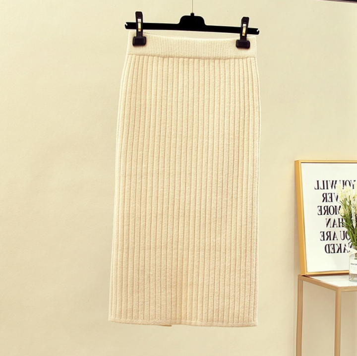 Luna Skirt Warm Comfy and Elegant For Daily Office Wear