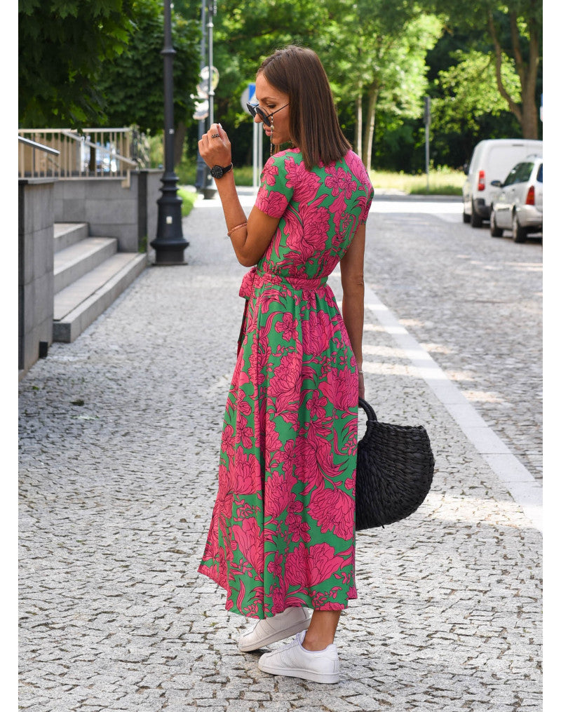 Nova Flora Floral Dress With Effortless Grace For Women