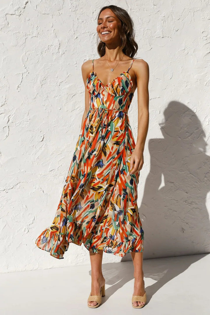 AzureLush Dress For Elegant Everyday Fashion For Women