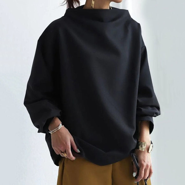 Aurora Women High-Neck Long Sleeve Top Everyday Wear