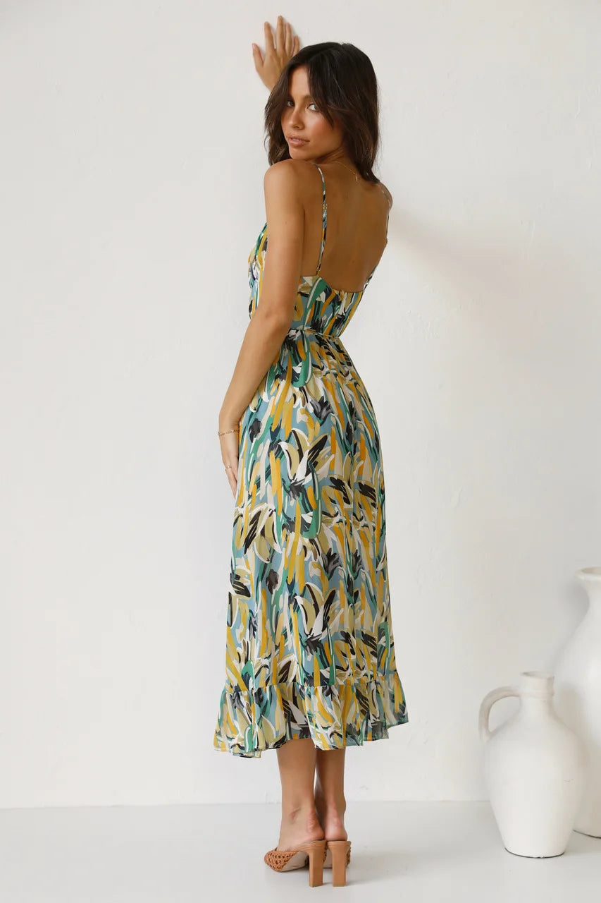 AzureLush Dress For Elegant Everyday Fashion For Women