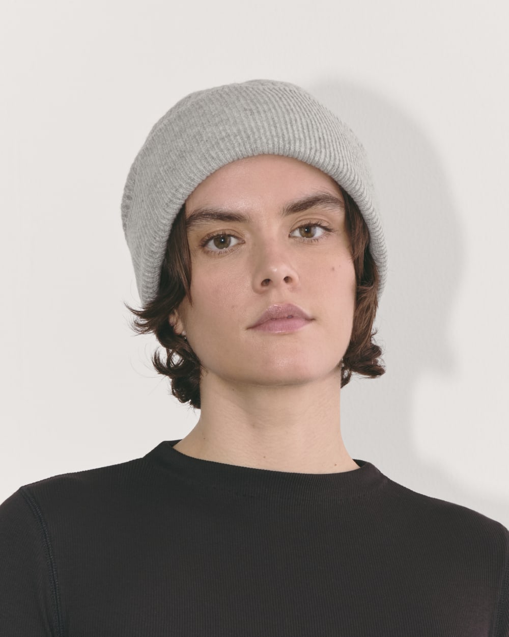 The Waffle Beanie | Heather Grey 1
