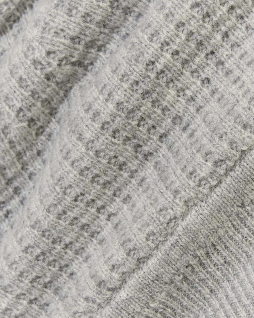 The Waffle Beanie | Heather Grey 3