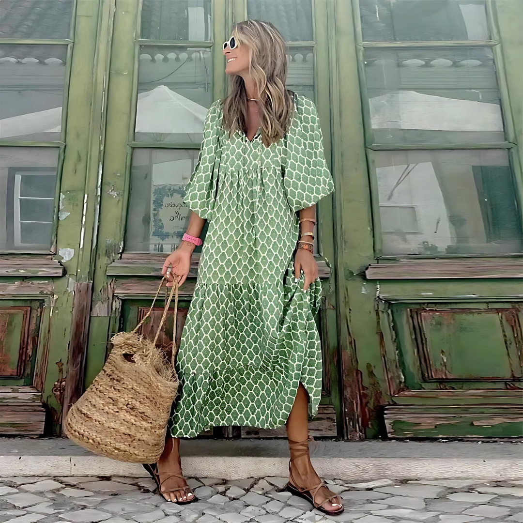 Selene Effortless Spring Dress From Lumenia Collection