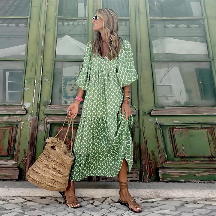 Selene Effortless Spring Dress From Lumenia Collection