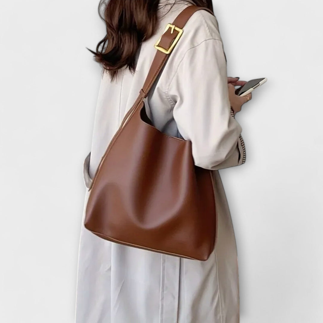 Aurelia Classic Shoulder Bag With Adjustable Strap For Work And Leisure