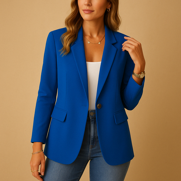 Astra Women's Fitted Tailored Blazer Jacket Style For Women