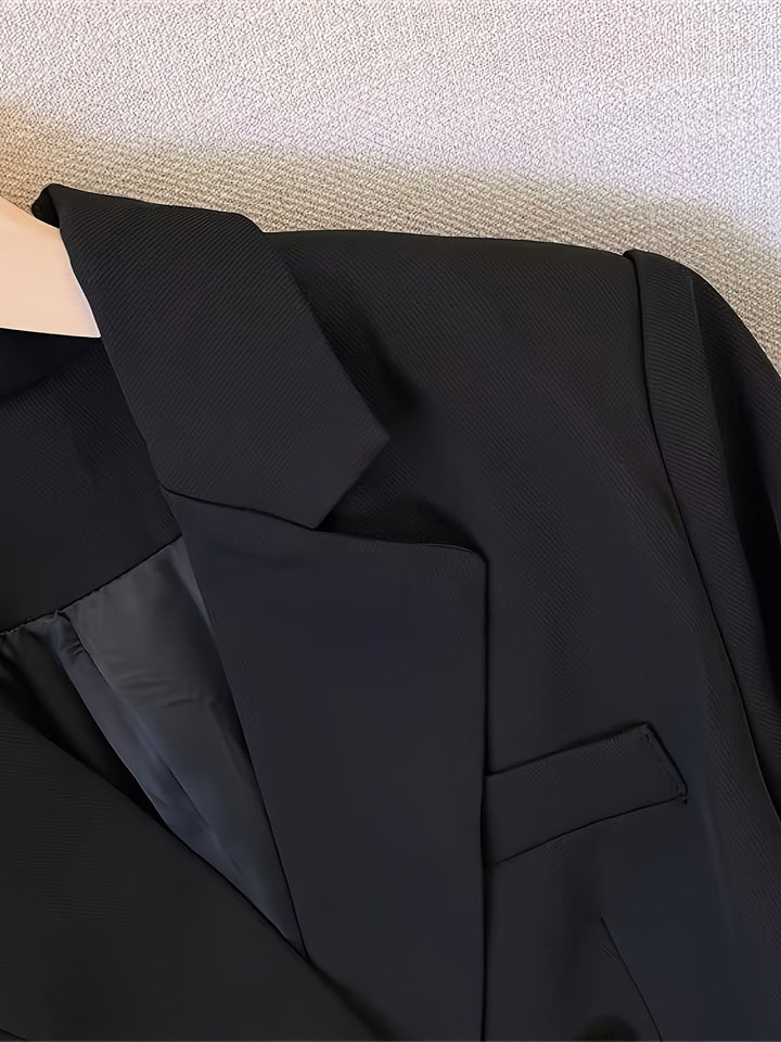 Astra Women's Tailored Double Breasted Blazer Jacket