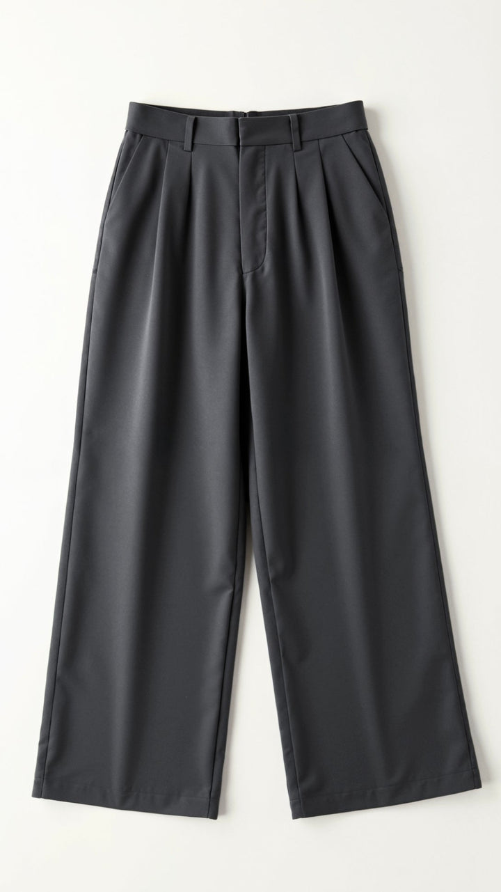 Astra Women's Classic High Waisted Wide Leg Trousers