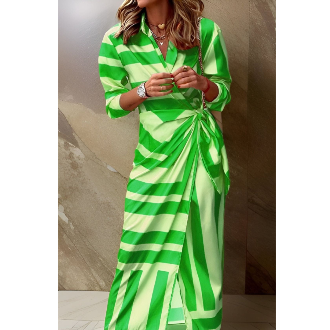 Aurelia Women's Timeless Elegant Wrap Dress Everyday