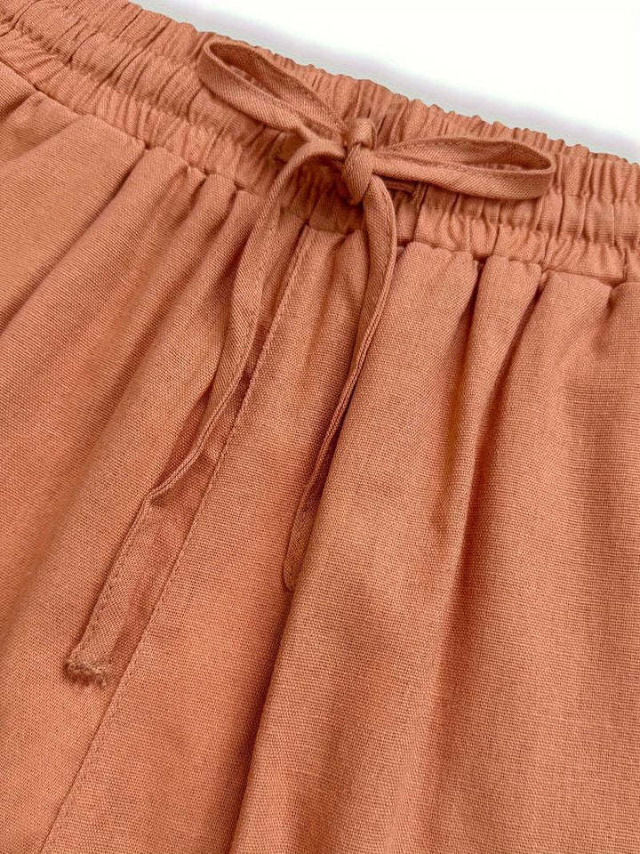 Aero Relaxed Drawstring Pants For Everyday Casual Wear