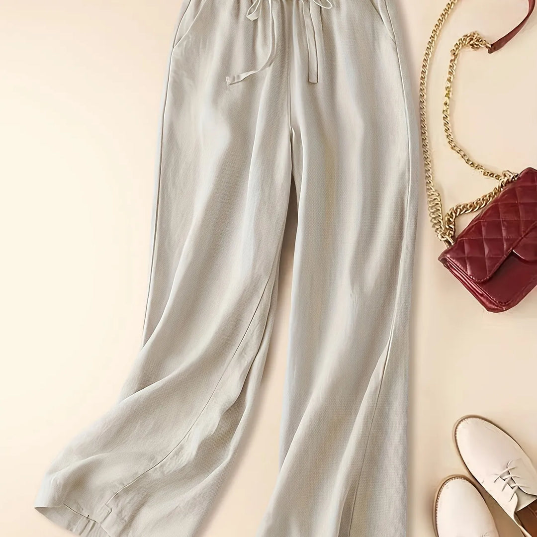 Aero Relaxed Drawstring Pants For Everyday Casual Wear
