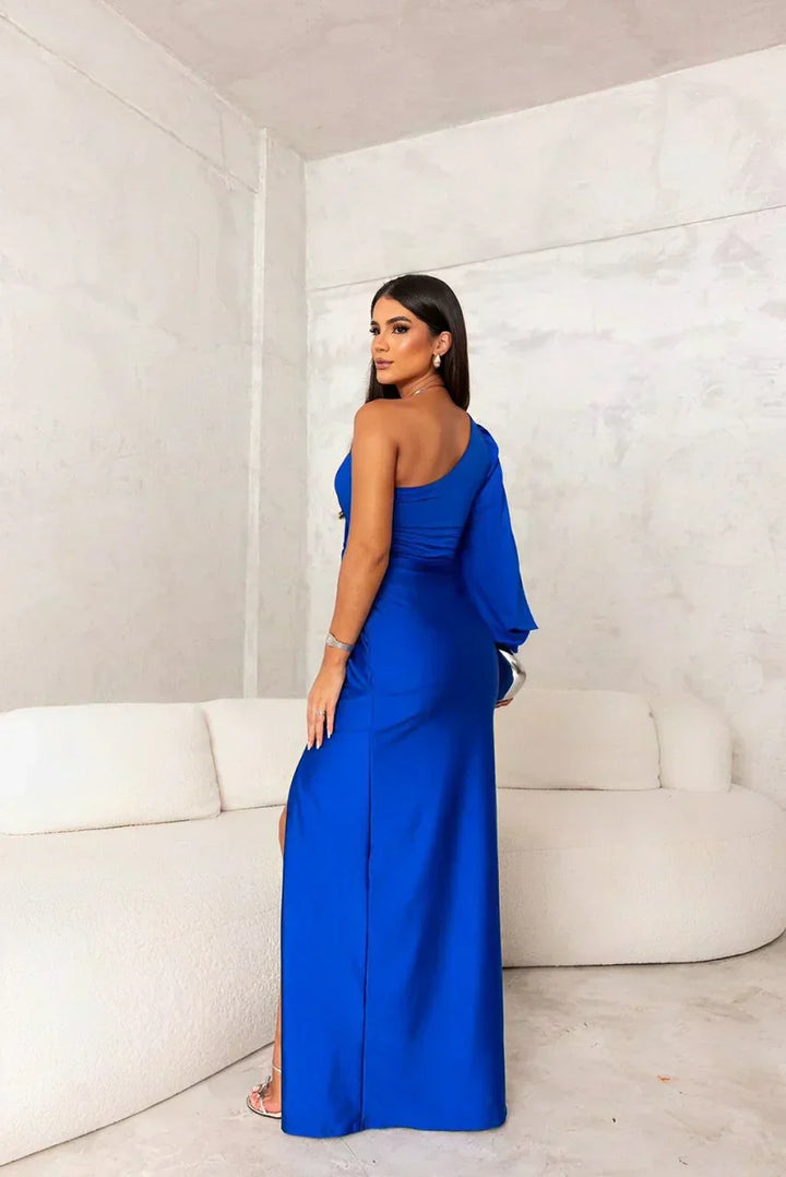 Nova Evening Dress By Lumen Atelier, Classic Maxi Gown For Formal Evenings