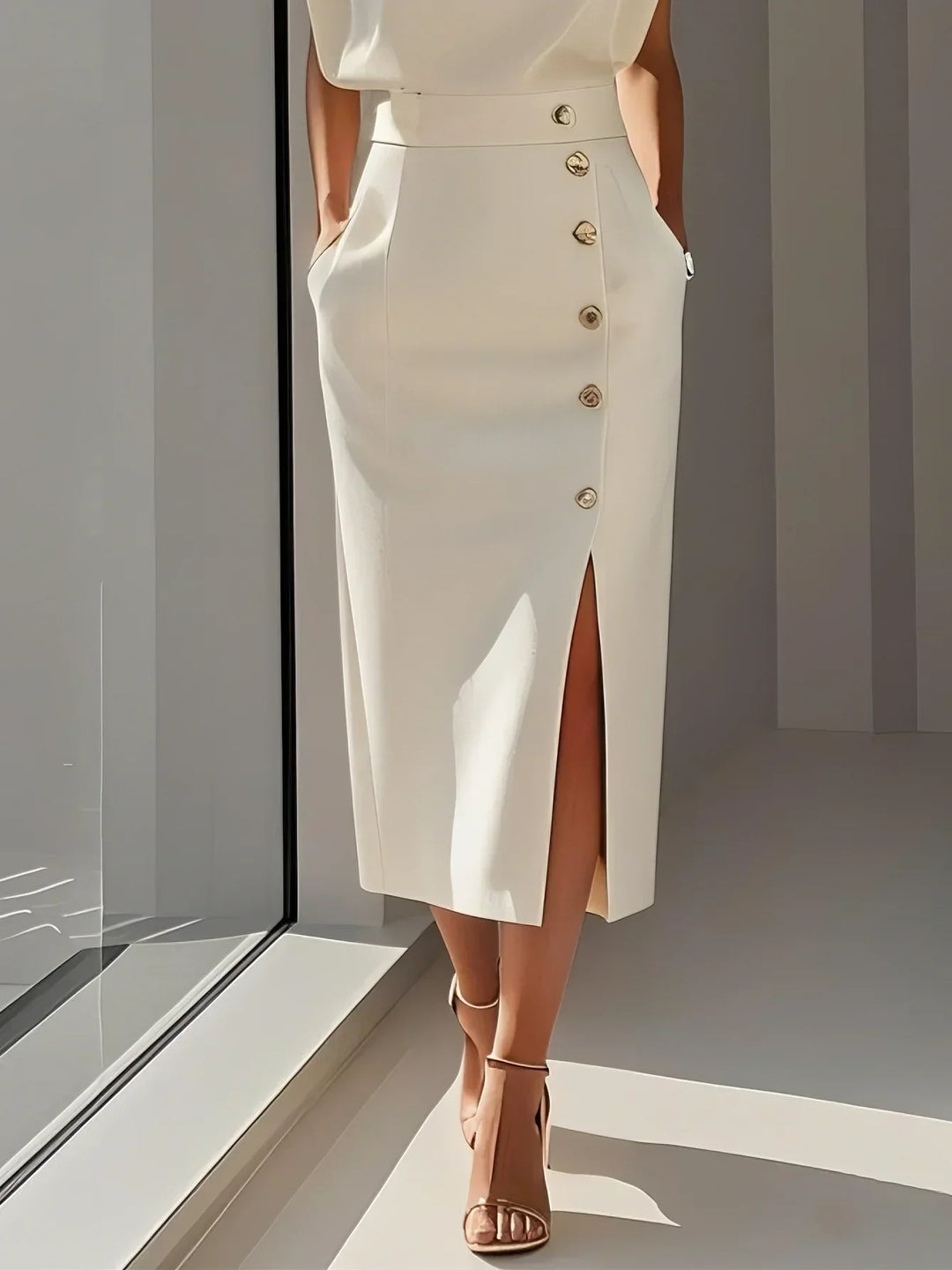 Azureline Effortless Charm Midi Dress Edition For Everyday Wear Seasonal Wardrobe
