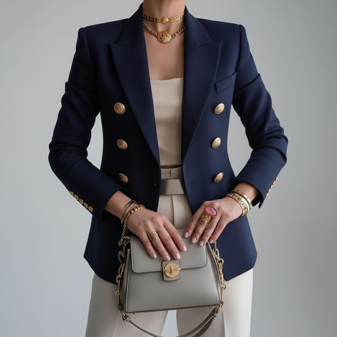 Lyra Women's Tailored Blazer Modern Casual Elegance
