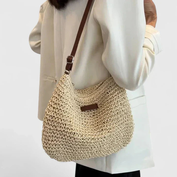 Aurelia Timeless Natural Shoulder Bag For Everyday City Style