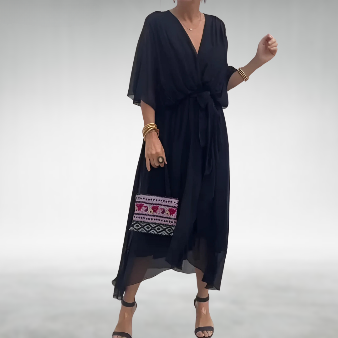 Elara Elegant Maxi Dress From Luxe Studio Collection