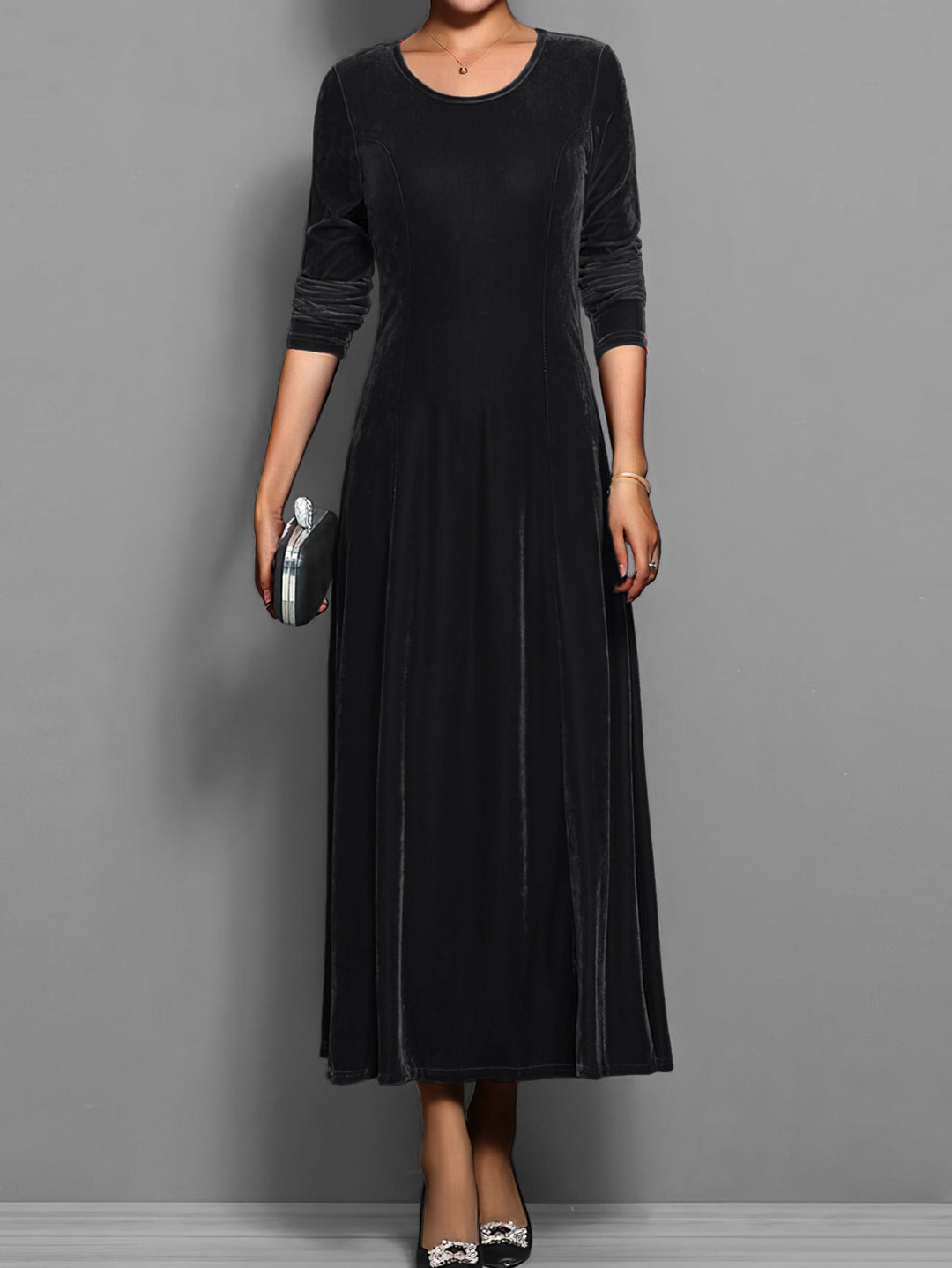 Aurelia Velvet Dress for Elegant Occasions and Events