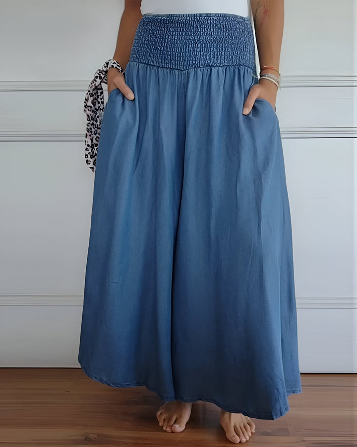 Avelyn Comfortable Pants With Elastic Waist For Women Everyday Casual Wear