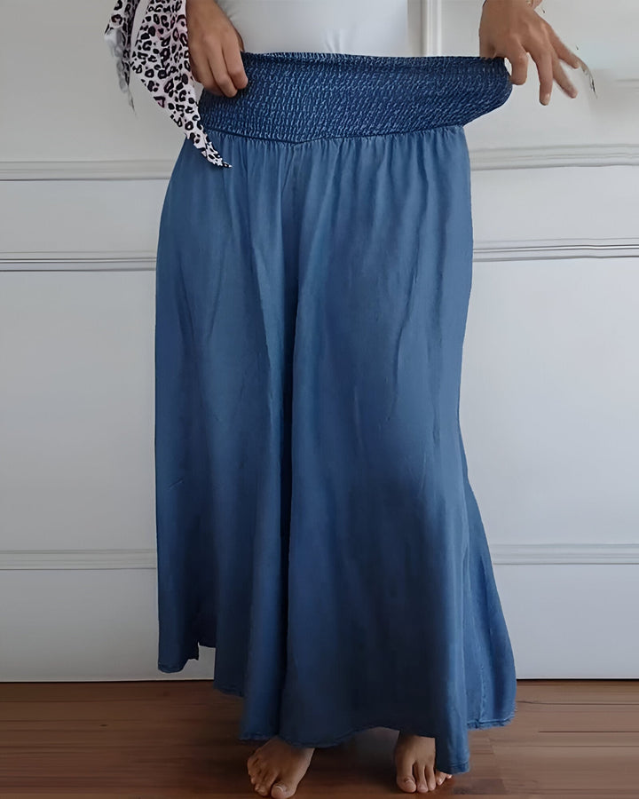 Avelyn Comfortable Pants With Elastic Waist For Women Everyday Casual Wear