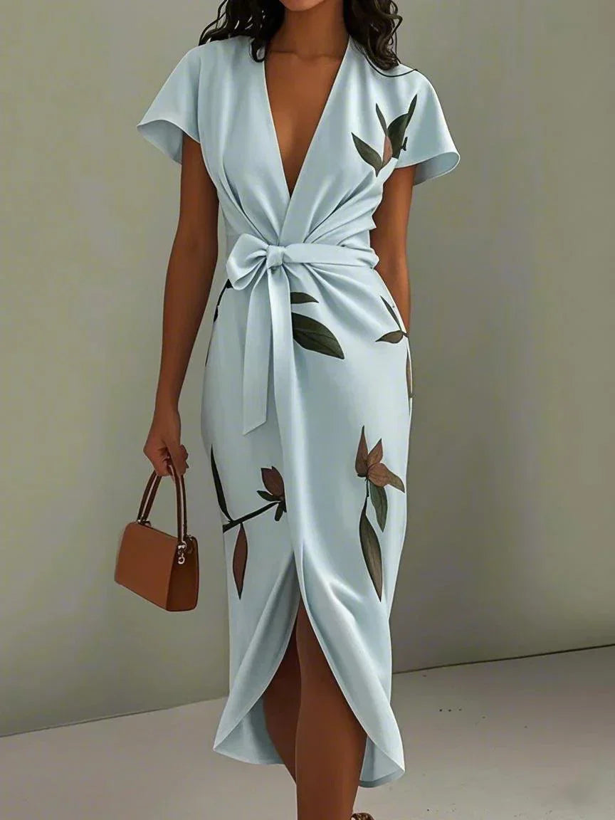 Nova Stylish Wrap Dress With Classic Silhouette And Timeless Fit For Everyday Wardrobe
