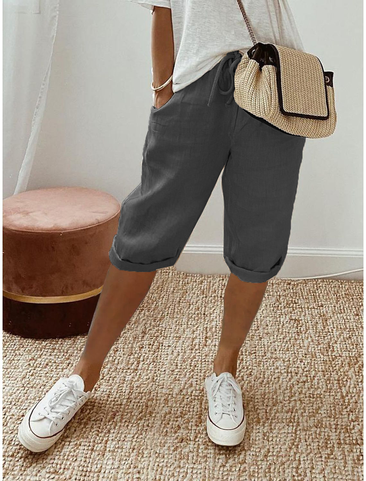 Aster Relaxed Capri Pants For Women Everyday Comfort