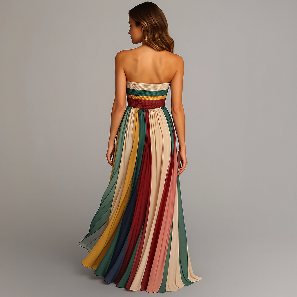 Nova Women’s Chic Holiday Glam Maxi Dress For Evening