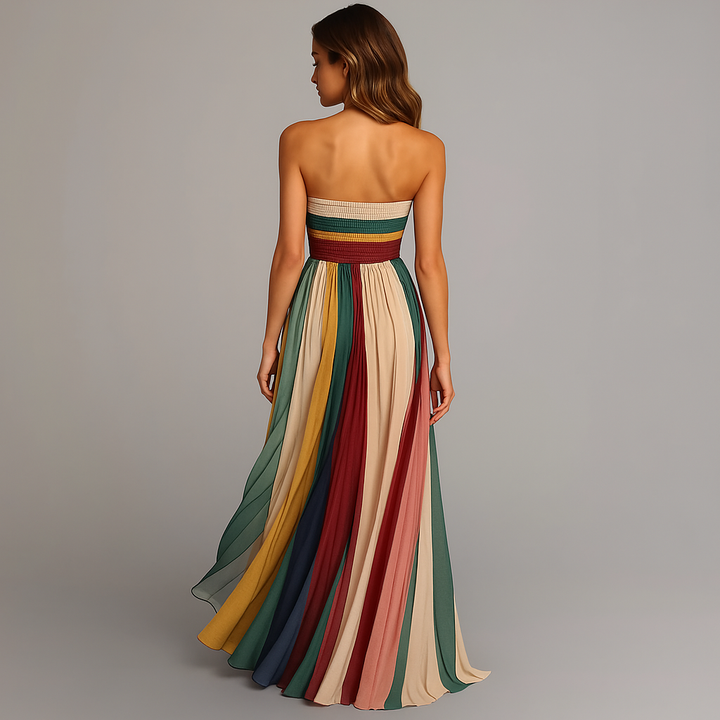 Nova Women’s Chic Holiday Glam Maxi Dress For Evening
