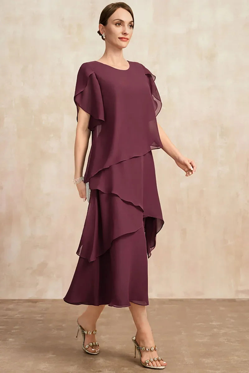 Aurelia Women’s Soft Classic Chiffon Dress For Women