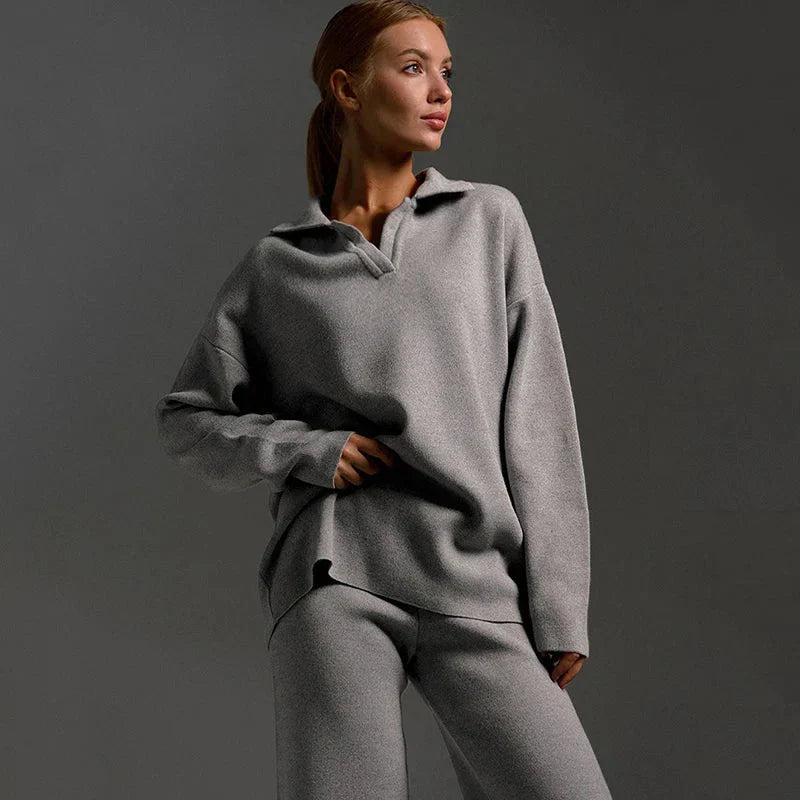 Nova Knitwear Essentials Knitted Tracksuit For Women Collection