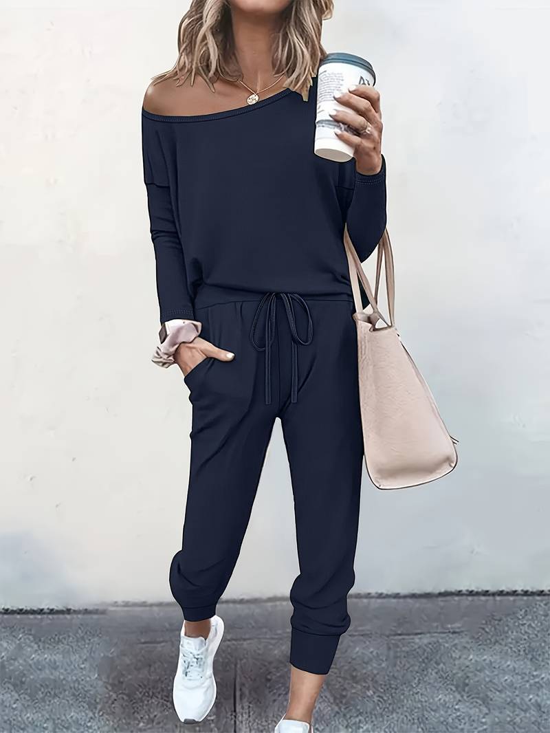 Aurelia Effortless Chic Two Piece Set For Everyday Comfort And Style