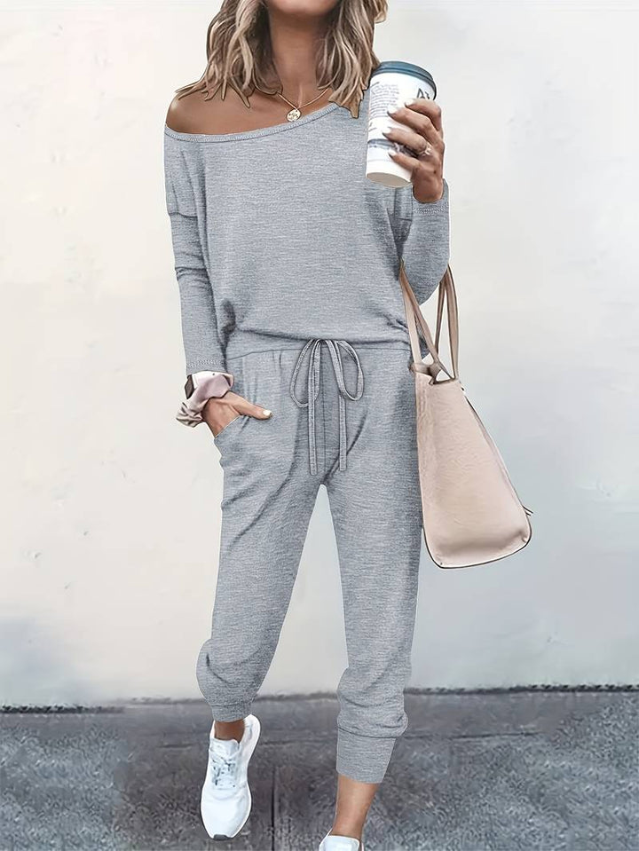 Aurelia Effortless Chic Two Piece Set For Everyday Comfort And Style