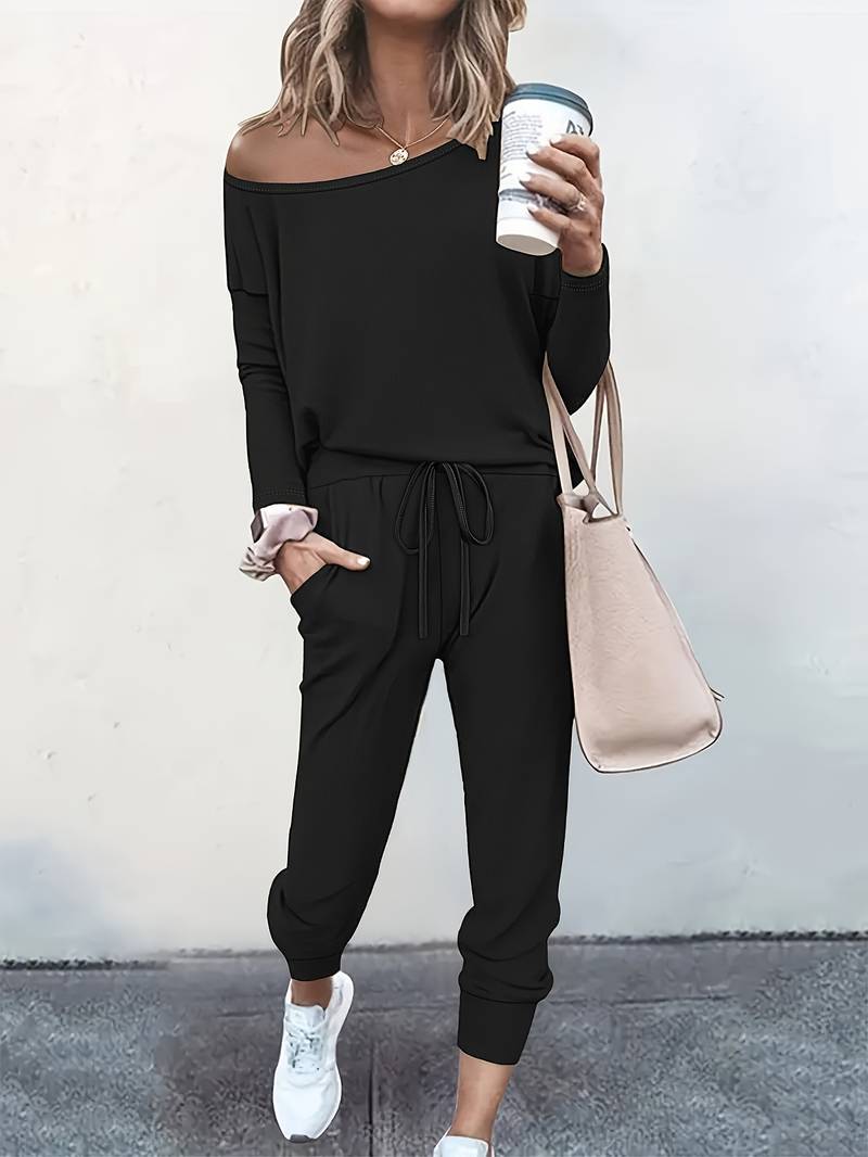 Aurelia Effortless Chic Two Piece Set For Everyday Comfort And Style