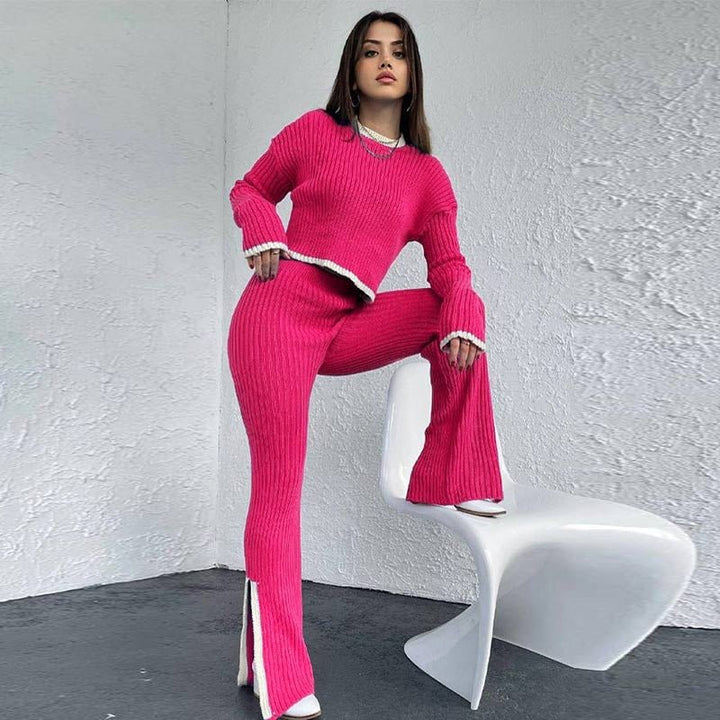 Nova Knitted Two-Piece Set Stylish And Comfortable For Everyday Wear