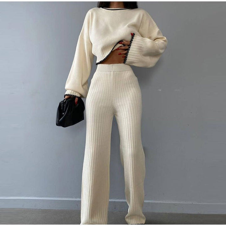 Nova Knitted Two-Piece Set Stylish And Comfortable For Everyday Wear