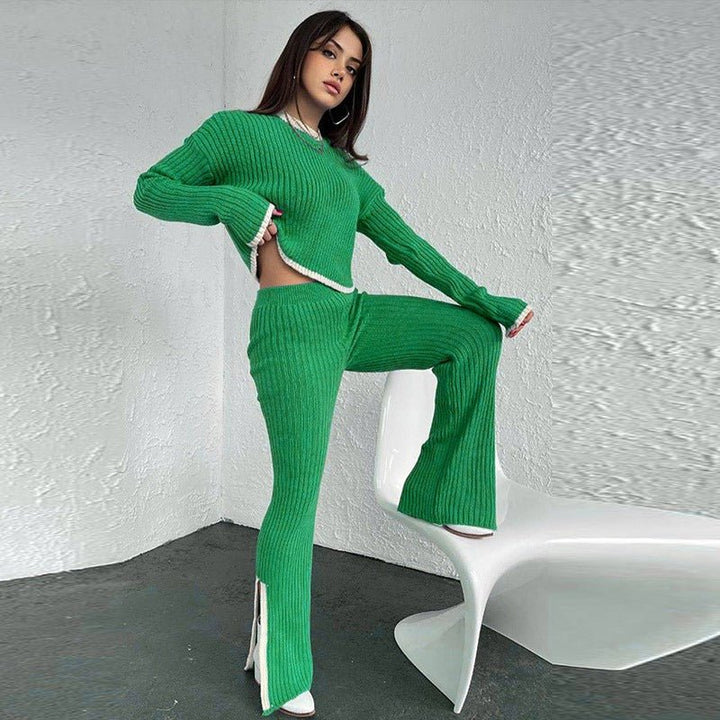 Nova Knitted Two-Piece Set Stylish And Comfortable For Everyday Wear