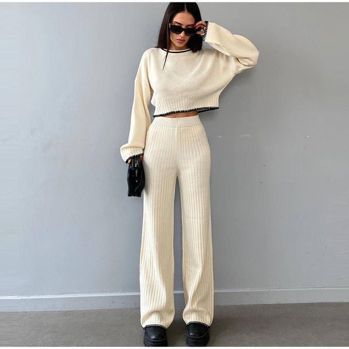Nova Knitted Two-Piece Set Stylish And Comfortable For Everyday Wear